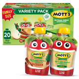 20-Count 3.2-Oz No Sugar Added Applesauce (Variety Pack) $8 (.40c Ea) w/ S&S + Free Shipping w/ Prime or on $35+