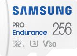 256 GB SAMSUNG PRO Endurance SD card – Class 10, U3, V30. $19.99. Lowest price ever. Save $6.