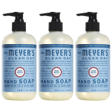 3-Ct 12.5-Oz Mrs. Meyer’s Clean Day Liquid Hand Soap (Rain Water) $9.40 ($3.14 Ea) w/ S&S + Free Shipping w/ Prime or on $35+