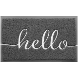 30″ x17.5″ BeneathYourFeet PVC Non-Slip Door Mat (Hello) from $9.59 + Free Shipping w/ Prime or on $35+