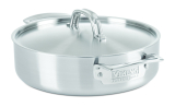 3.4-Quart Viking Culinary Professional 5-Ply Stainless Steel Everyday Casserole Pan with Lid (Silver) $188.57 + Free Shipping