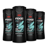 4-Count 16-Oz AXE Men's Body Wash (Apollo Sage & Cedarwood) $11.95 w/ S&S + Free Shipping w/ Prime or on $25+