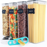 4-Pack 2.8L Chef’s Path Tall Airtight Food Storage Containers $15.97 + Free Shipping w/ Prime