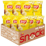 40-Pack 1-Ounce Lay’s Classic Potato Chips $13.30 w/S&S + Free Shipping w/ Prime or on orders $35+