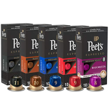 50-Count Peet’s Coffee Nespresso Original Espresso Coffee Pods (Variety Pack)