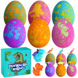 🔥🔥50%OFF🔥🔥 for The Best Easter Gift for the Kids — Bath Bombs Eggs with Surprise Dinosaur Inside $9.99