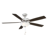 56" Hugger LED Espresso Bronze Ceiling Fan w/ Light Kit $45 & More + Free Shipping