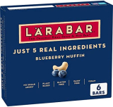 6-Count Larabar Gluten Free Vegan Bars (Lemon, Blueberry, Peanut Butter Chocolate Chip) $5.23 w/ S&S, More + Free Shipping w/ Prime or on $35+