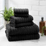 6-Piece Mainstays Performance Towel Set (Black or Coral) $8.26 + Free Shipping w/ Walmart+ or on $35+