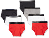 7-Pack Amazon Essentials Men's Tag-Free Cotton Briefs (White/Grey/Red) $16.87 ($2.41 each) + Free Shipping w/ Prime or on $25+