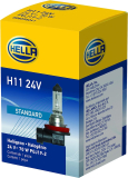 70W HELLA H1 24V Standard Halogen Headlight Bulb $1.21 + Free S&H w/ Prime or $25+