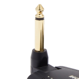 Amazon Basics Digital Wireless Guitar System Transmitter/Receiver with Rechargeable Batteries, Black $33.67