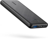 Anker 313 Power Bank (PowerCore Slim 10K), 10000mAh Battery Pack with USB-C (Input Only), $13.19