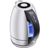 Chefman Electric Tea Kettle, 1.8 Liter Hot Water Electric Kettle Temperature Control Water Boiler with 5 Presets, Automatic Shutoff, Stainless $29.99