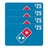 Costco Members: $100 Domino’s Pizza eGC for 75$