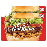 Costco Members: Red Robin Two Restaurant $50 E-Gift Cards $74.99