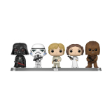 Darth Vader, Stormtrooper, Luke, Leia & Chewbacca on Stand (Shared Galactic Convention) $24 + Free Shipping w/ Prime or on $25+