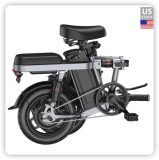 ENGWE T14 Folding Electric Bike 14" Tire w/ 350W Brushless Motor 48V 10Ah Battery (Grey) $419 + Free Shipping