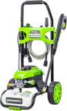 Greenworks – Electric Pressure Washer up to 1900 PSI at 1.2 GPM – Green $119.99