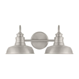Hampton Bay Lighting: 18.25" Elmcroft Farmhouse 2-Light Fixture (Brushed Nickel) $35, 16" Wilhelm Industrial Pendant (Black, Bronze, Nickel) $50, More + Free Shipping