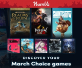 Humble Bundle Choice: March 2024 Membership (PC Digital Games): Nioh 2: The Complete Edition, Citizen Sleeper, Saints Row, Warhammer Age of Sigmar: Realm of Ruin & More for $11.99