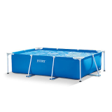 Intex 86" x 23" Rectangular Frame Above Ground Outdoor Splash Swimming Pool $74.92 + Free Shipping