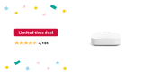 Limited-time deal: Amazon eero Pro 6E mesh Wi-Fi router | 2.5 Gbps Ethernet |Coverage up to 2,000 sq. ft. | Connect 200+ devices | Ideal for streaming, working, and gamin – $184.99