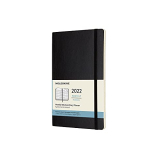 Moleskine Classic 12 Month 2022 Monthly Planner Large (5" x 8.25") $0.86 shipped w/ Prime