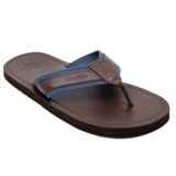 Nautica Men’s Logo Embossed Thong Sandals (Coconut Hol Cut Up or Military Tan) $15.00