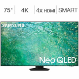 Samsung 75″ QN85CD Neo QLED TV + 5 Yr Wty + Subscription @ Costco $1599.99