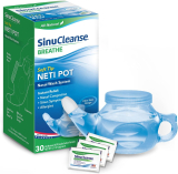 SinuCleanse Soft Tip Neti Pot Nasal Wash w/ 30 Saline Packet $3.30 w/ S&S + Free Shipping w/ Prime or on $25+