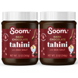 Soom Foods Dark Chocolate Sea Salt Tahini Spread $13.55