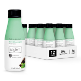 Soylent Complete Nutrition Protein Meal Replacement Shake, Mint Chocolate, 14 Fl Oz (Pack of 12) $30.34