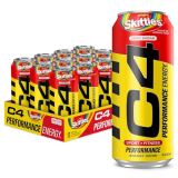 from $16.09 /w S&S: Cellucor C4 Energy Drink, 16 Oz, Pack of 12